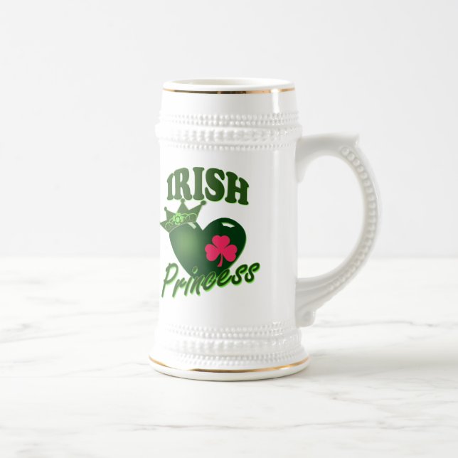 Irish Princess Beer Stein (Right)