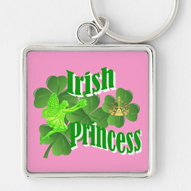 Irish princess keychain (Front)