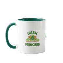 Irish princess mug personalized name