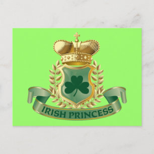 Irish Princess Postcard