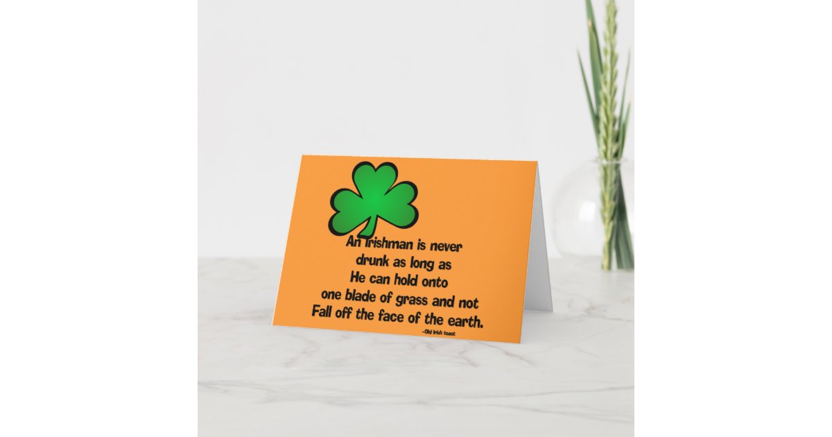 St. Patrick's Day Greeting Card Wording - Confetti and Bliss