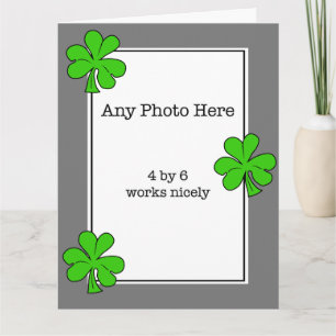 Irish Proverb on a card with your photo