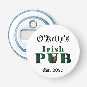 Irish Pub Bar Tavern Beer Soda Bottle Opener