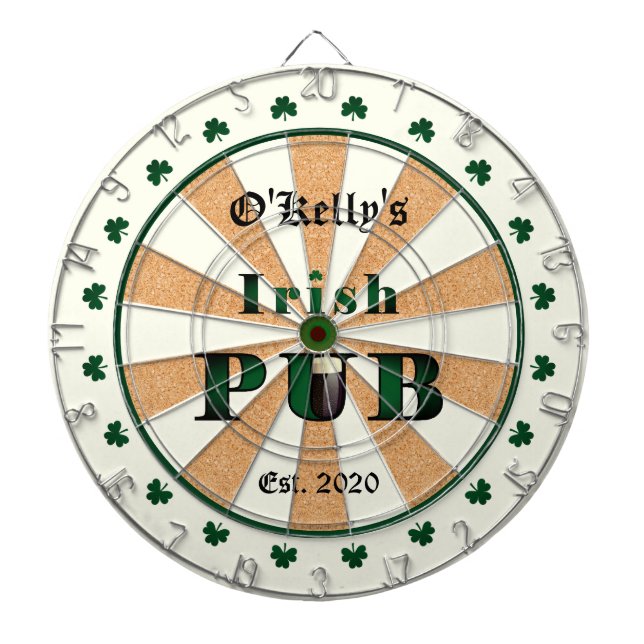 Irish Pub Bar Tavern Cibles de flechettes Darboard (Devant)