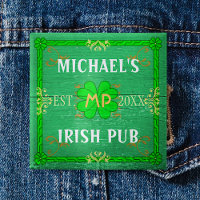 Irish Pub Create Your Own Personalized Green