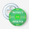 Irish Pub Green Your Name Customizable Bottle