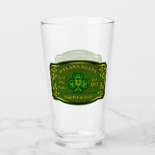 Irish Pub Personalized Pint Glass
