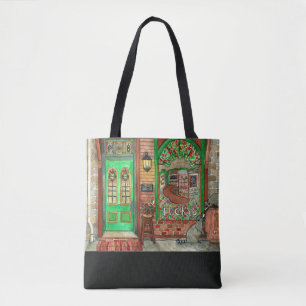 Irish Pub Watercolor Sac fourre-tout