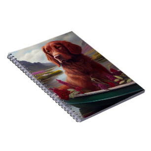 Irish Red on a Paddle: A Scenic Adventure Notebook