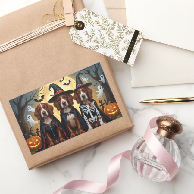 Irish Red Setter Dogs Pumpkin Halloween Funny Sticker (Gifting)