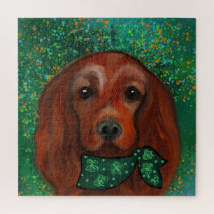 Irish Red Setter Jigsaw Puzzle