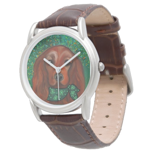 Irish Red Setter      Watch (Angled)