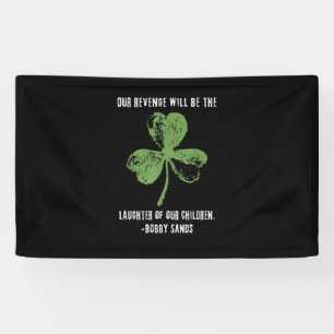Irish Republican Bobby Sands Ireland Freedom T-Shi Banner