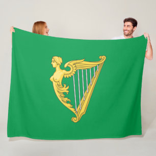 Irish Republican Flag Fleece Blanket