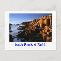 "Irish Rock & Roll" Postcard