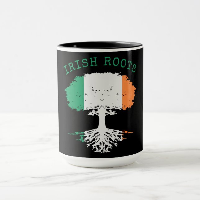 Irish Roots Family Tree  Mug (Center)