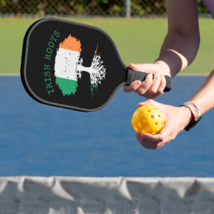 Irish Roots Family Tree   Pickleball Paddle