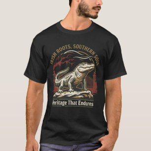 Irish Roots Southern Soul Alligator T-Shirt