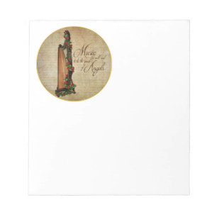 Irish Rose Harp Note Pad