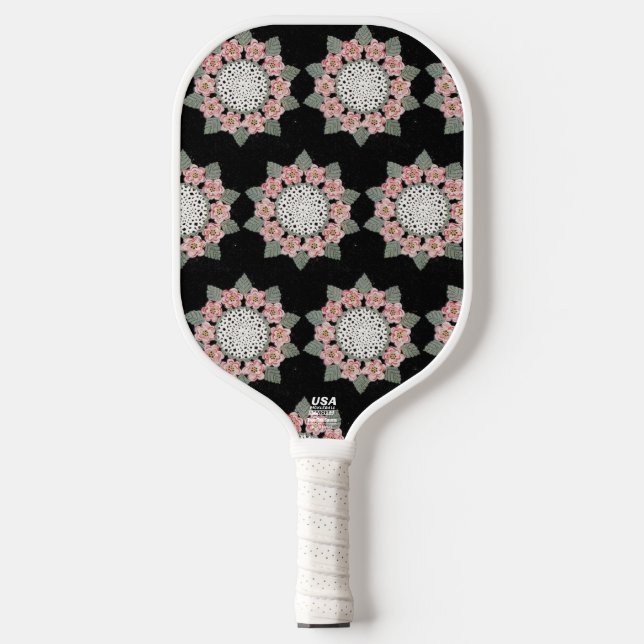"Irish Rose" Pickleball Paddle (Front)