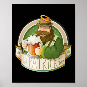 Irish Saint Patricks Day Celebration Ireland Expat Poster