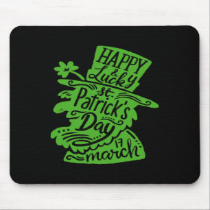 Irish Saint St Patricks Day D And Boozy Mouse Pad