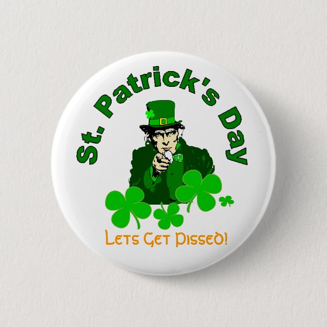 Irish Sammy Button (Front)