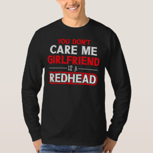 Irish Scottish You Don't Scare Me Girlfriend Is A T-Shirt