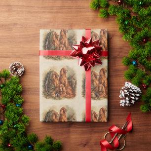 Irish Setter ,Art Wrapping Paper