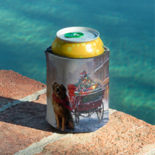 Irish Setter Christmas Festive Season Can Cooler
