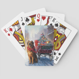 Irish Setter Christmas Festive Season Playing Cards