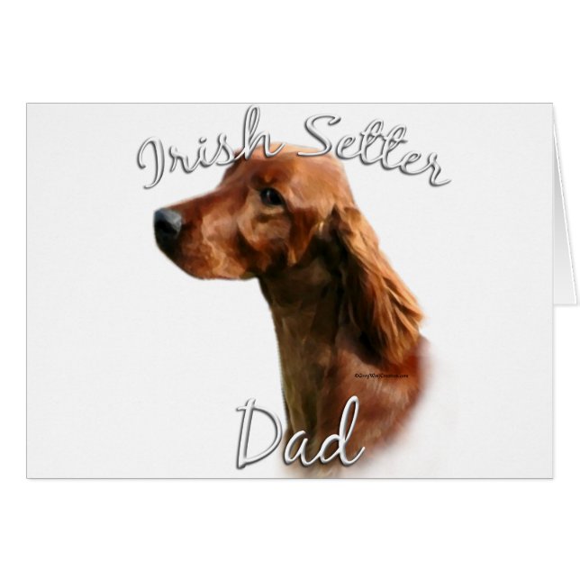 Irish Setter Dad 2 (Devant horizontal)