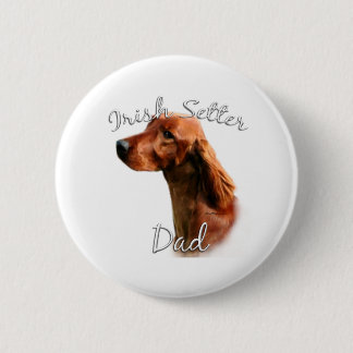 Irish Setter Dad 2 Inch Round Button