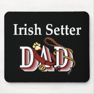 Irish Setter Dad Gifts Mouse Pad