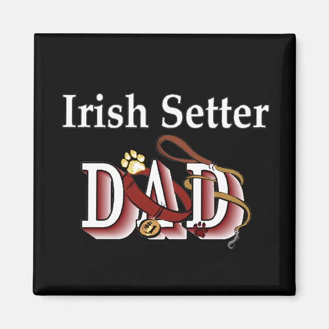 irish setter dad Magnet (Front)