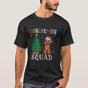 Irish Setter Dog Squad Boys Girls Kids Christmas T T-Shirt