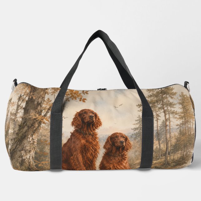  Irish Setter   Duffle Bag (Front)