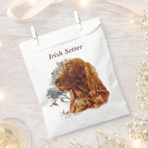 Irish Setter Favour Bag