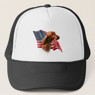 Irish Setter Flag Trucker Hat