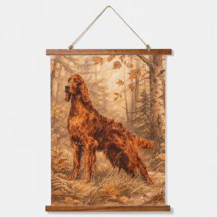 Irish Setter, Hanging Tapestry
