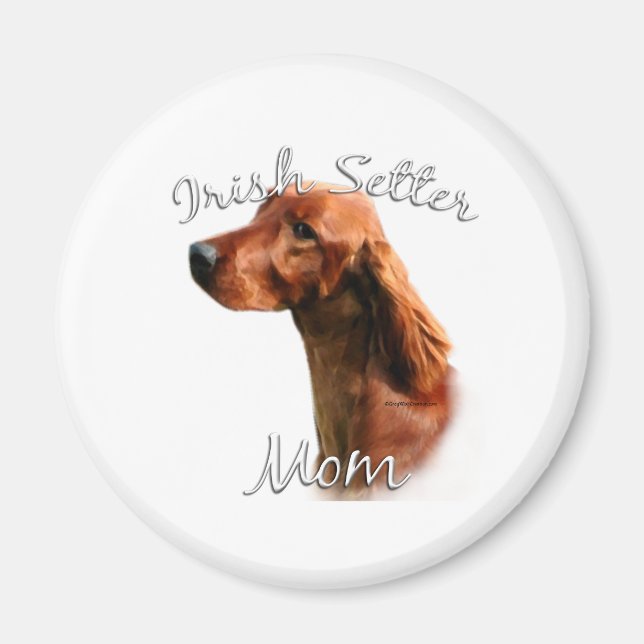 Irish Setter Mom 2 Magnet (Front)