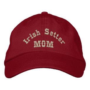 Irish Setter Mom Gifts Embroidered Hat