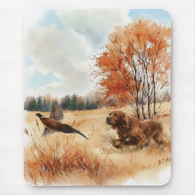 Irish Setter  Mouse Pad (Front)