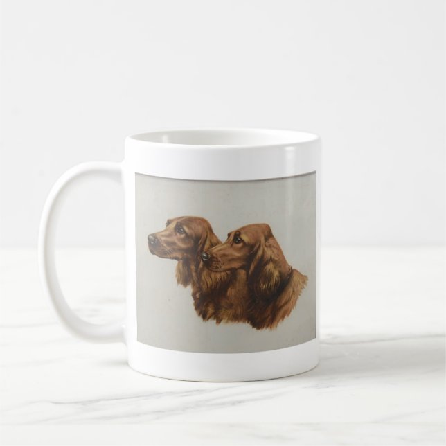 irish setter mug (Left)