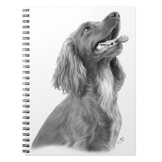Irish Setter Notebook (Front)