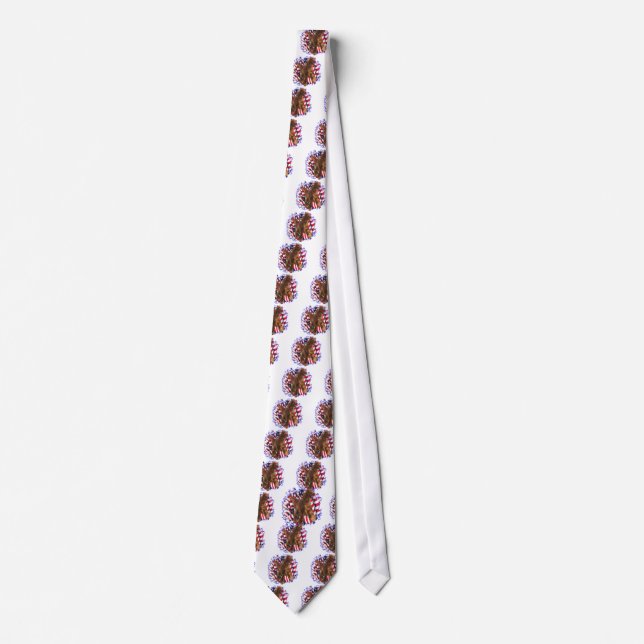 Irish Setter Patriot Tie (Front)