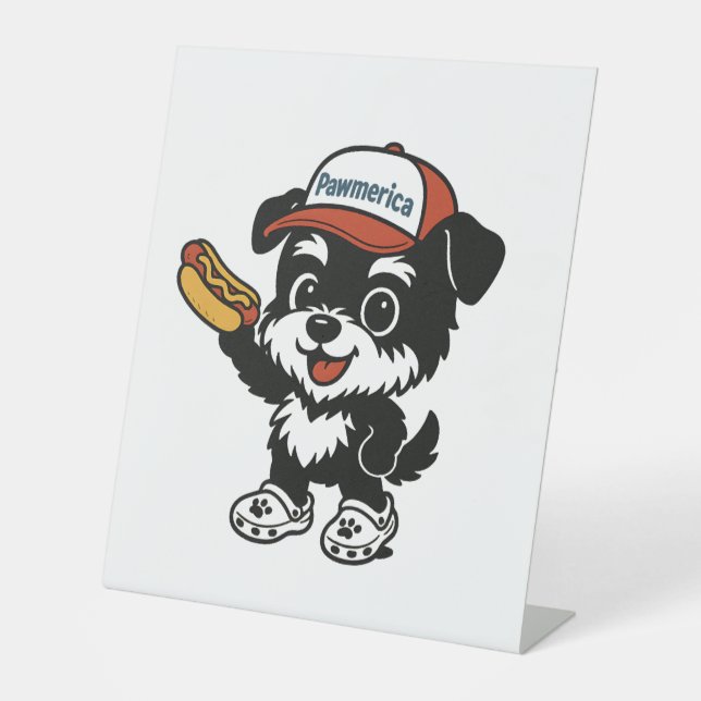 Irish Setter  Pedestal Sign (Front)