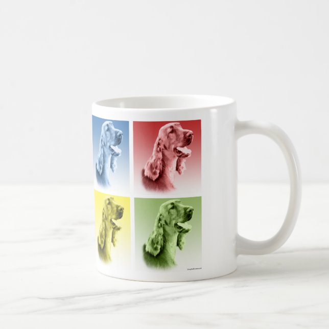 Irish Setter Pop Coffee Mug (Right)