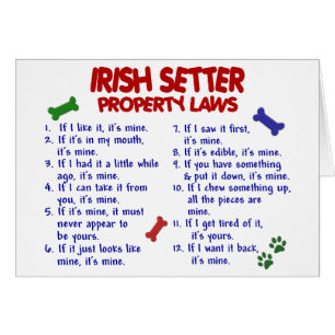 IRISH SETTER Property Laws 2