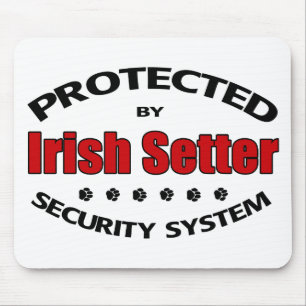 Irish Setter Security Mouse Pad